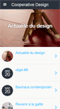 Mobile Screenshot of cooperativedesign.fr
